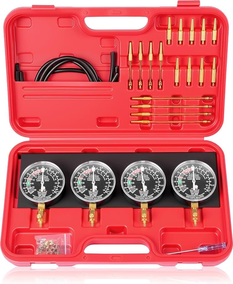 DAYUAN Upgraded Motorcycle Fuel Vacuum Carburetor Synchronizer Set