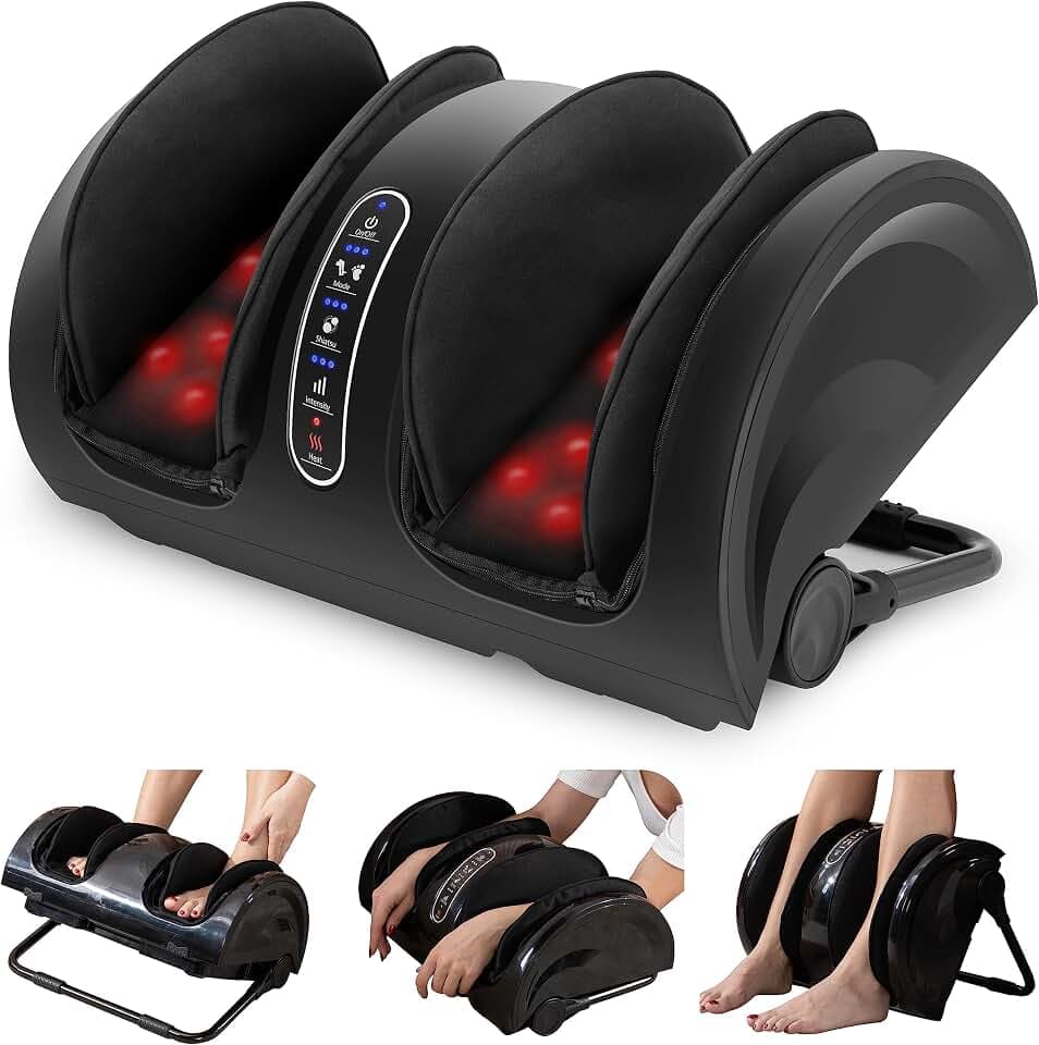 Snailax Shiatsu‑Fußmassagegerät mit Wärme