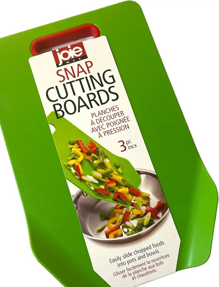 Joie Cutting Boards, 3 Count, Colors May Vary