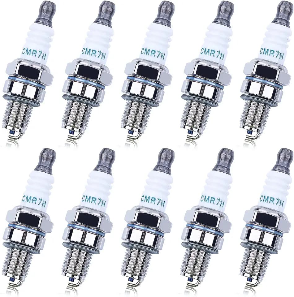 10 Pack CMR7H Spark Plugs, Spark Plug for Shindaiwa 3699-91867 Red Max 369991867, 506615101, 544260901, Sparkplug for Husqvarna 581362301 Stihl Redmax Blowers Brushcutters Trimmers Chain Saws