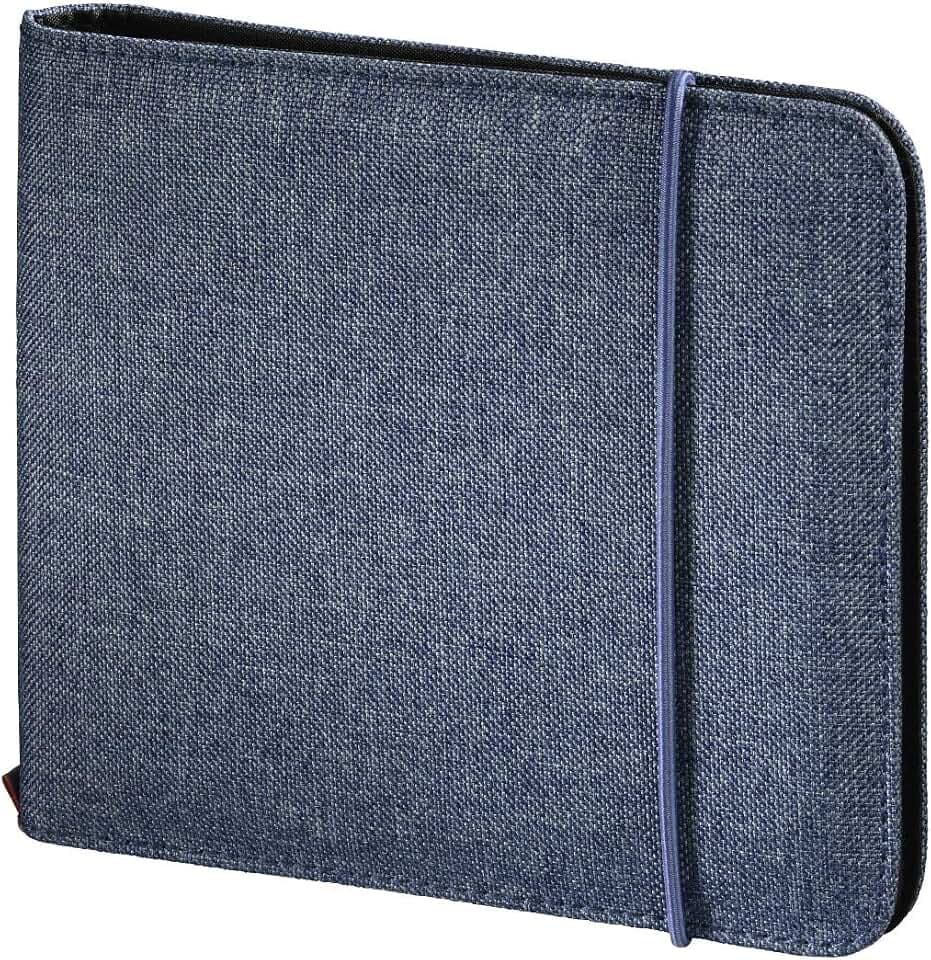 Hama CD-Tasche, zur Aufbewahrung von 24 CDs/DVDs/Blu-Rays