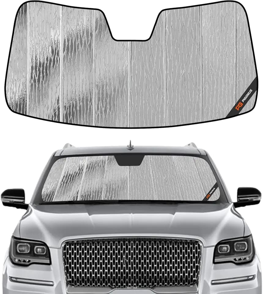 Pigenius Windshield Sunshade for Lincoln Navigator 2018-2025 Front Window Shade - AstraGuard