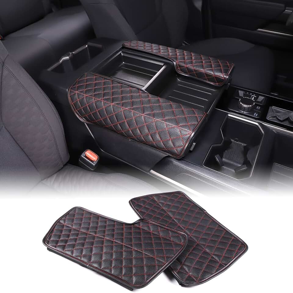Aunginsy Center Console Armrest Cover for Toyota Tundra/Sequoia 2022-2026