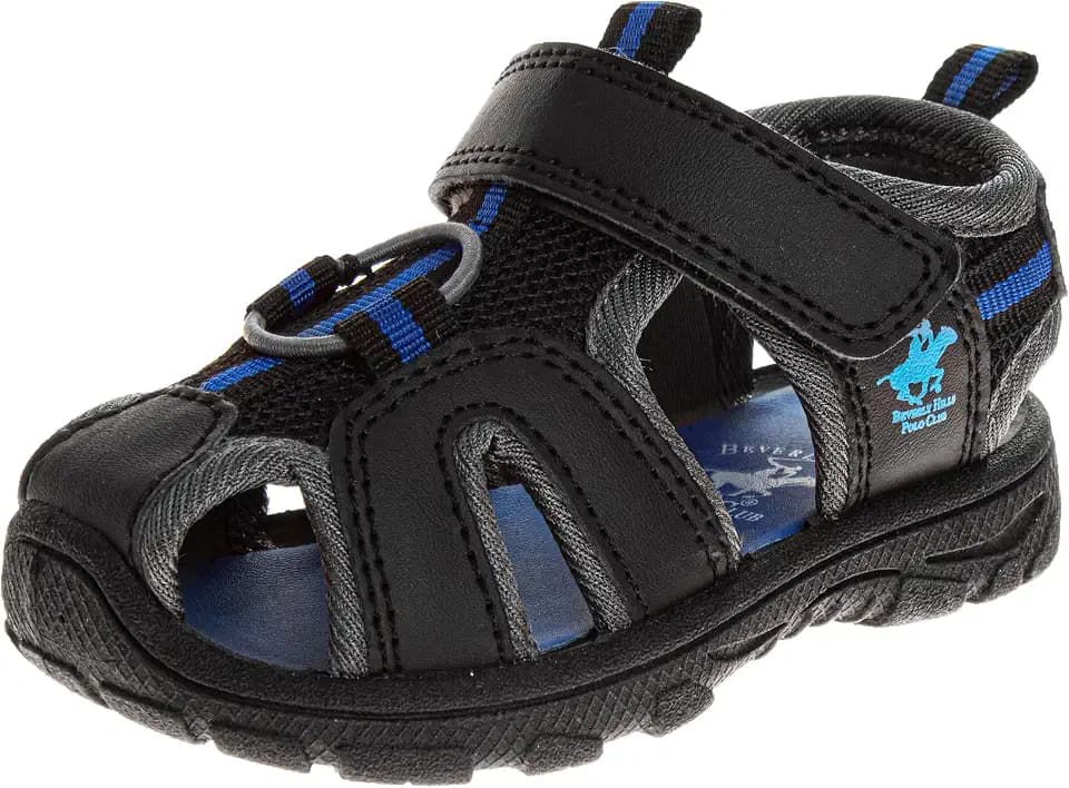 Beverly Hills Polo Club Boys' Boys Athletic Active Sandals
