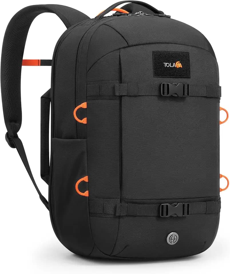 Tolaccea Handgepäck Rucksack 30L, Reiserucksack Laptop Handgepäck Flugzeug