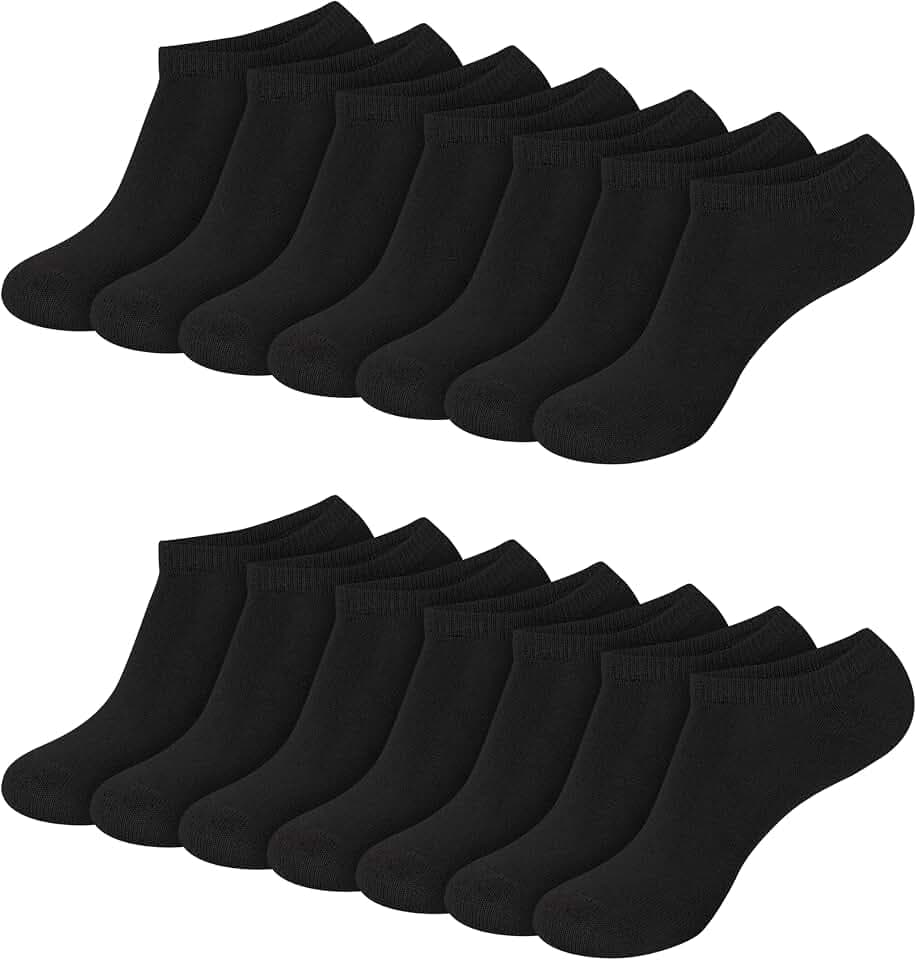 Hanes Women's No Show Socks Value-Pack| Moisture-Wicking Athletic MultiPack