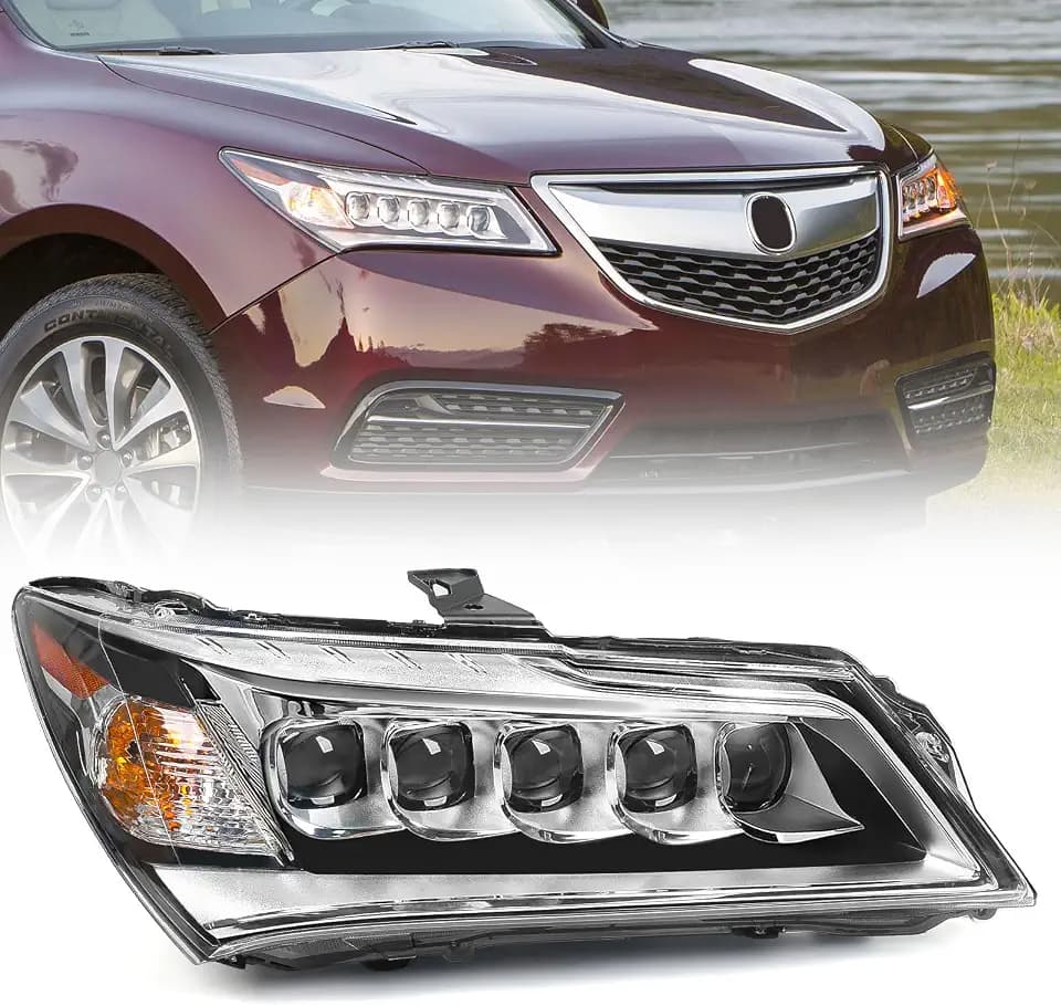 Huray LED Right Headlight for Acura MDX 2014 2015 2016 33100-TZ5-A01