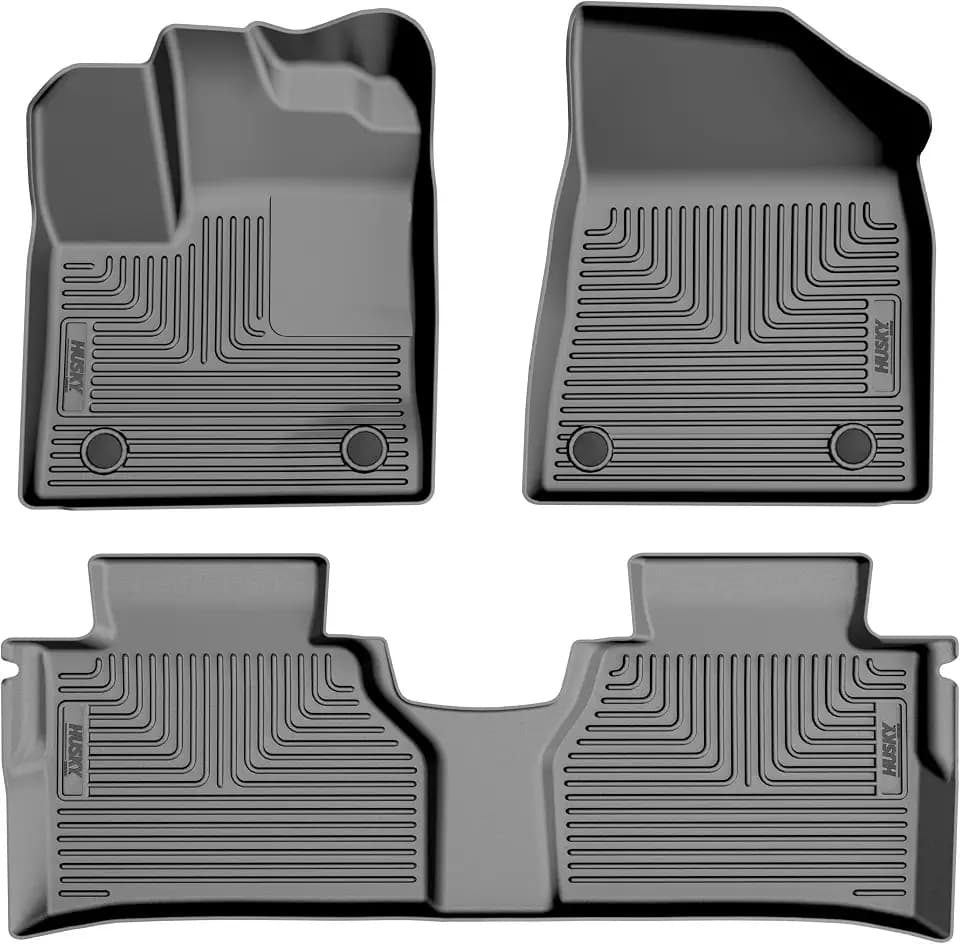 Husky Liners Weatherbeater Floor Mats | Fits 2025-2026 Nissan Murano | Front & 2nd Row, 3-pc Black - 96341