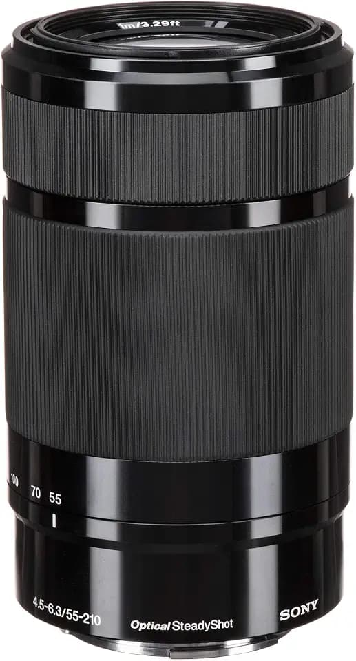 Sony E 55-210mm F4.5-6.3 Telephoto Lens for E-Mount Cameras