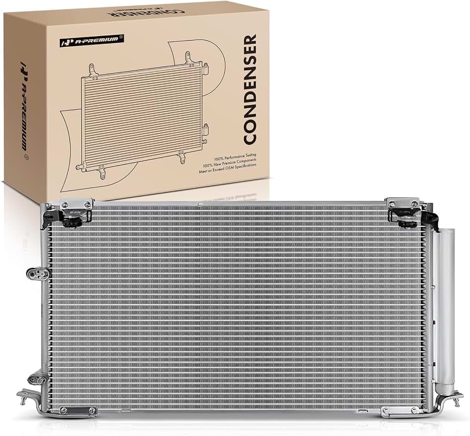 A-Premium Air Conditioning Condenser Compatible with Toyota