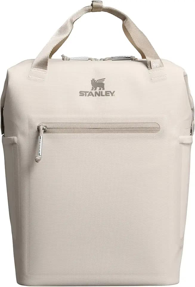Stanley All Day Madeleine Backpack Soft Cooler 20 Can Cooler with Handle and Shoulder Straps Insulated Travel Bag with Zipper BPA-Free