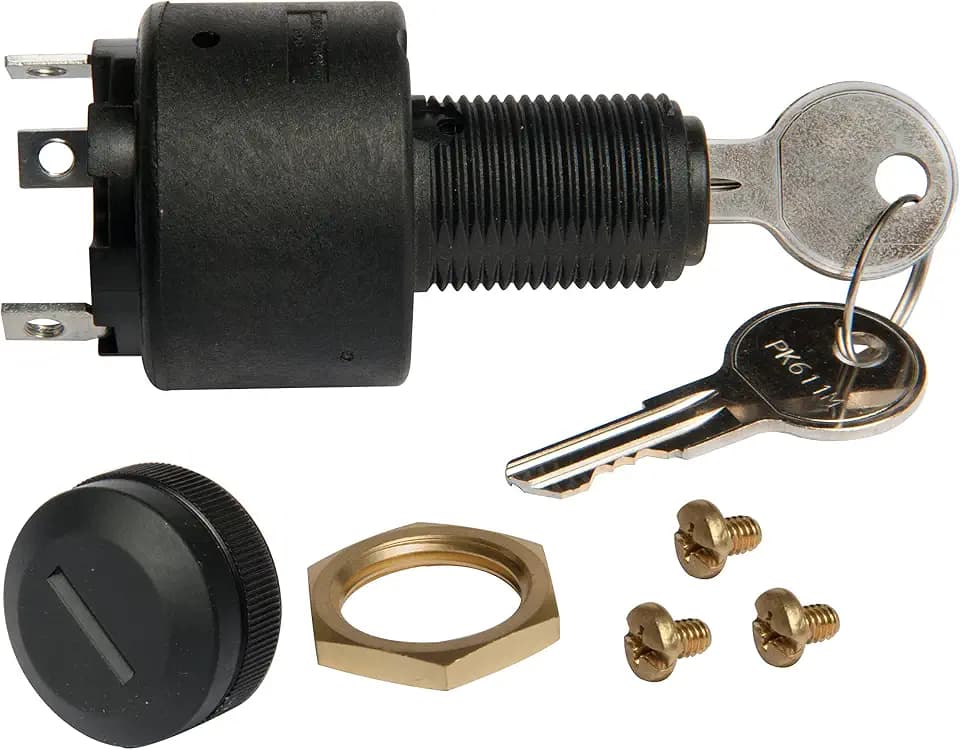 Sierra International MP41030 Ignition Switch - Off-Run-Start, white, medium