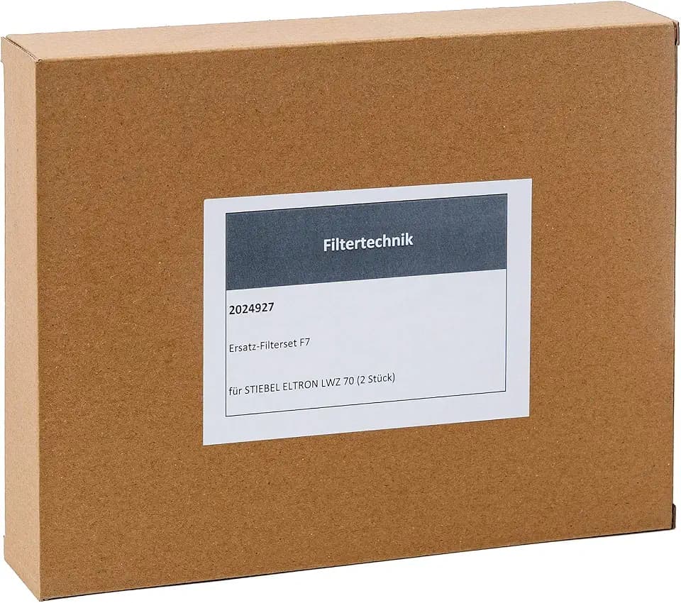 Ersatzfilter Filterset Luftfilter F7 geeignet für Stiebel Eltron LWZ 70 Filter, 2 Stück