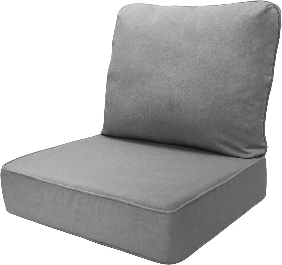 Honeycomb Outdoor Solarvie Deep Seat Cushion for Patio Furniture, 24 x 23
