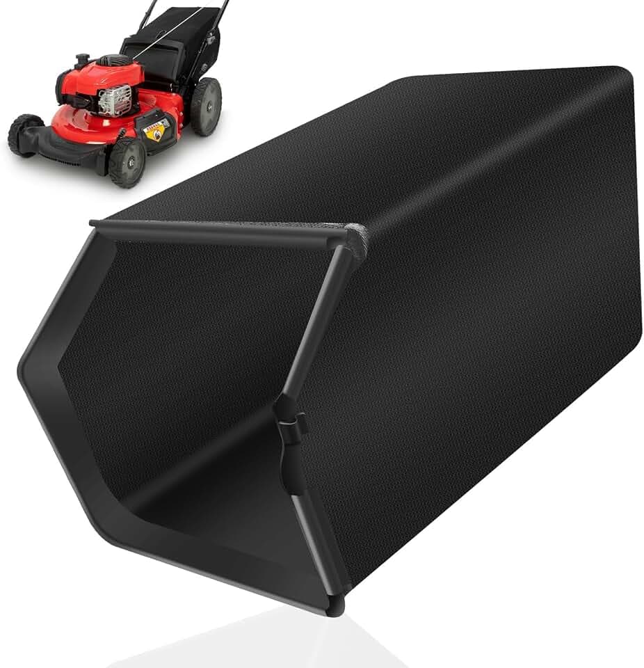 664P05321A 21" Grassbag Black Std Mesh Compatible with MTD Craftsman M110 M210 M205 M220 M105 M100 Replaces 664P05321 664-05321A 664-05321, (Only The Bag, Frame not Included)