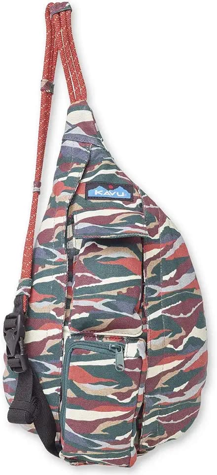 KAVU Mini-Rope-Bag, Baumwoll-Crossbody-Schultertasche