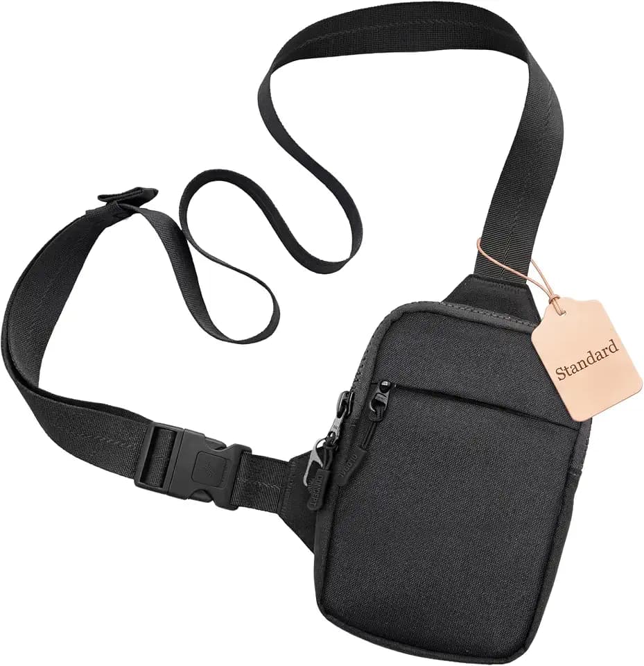Travel Sling Bag for Men & Women, Anti-Theft RFID Blocking Crossbody Bags