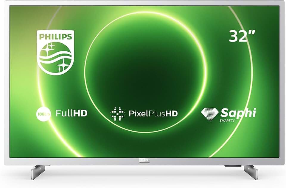 Philips 32PFS6855/12 LED-Fernseher, Silber, FullHD, Triple Tuner, SmartTV