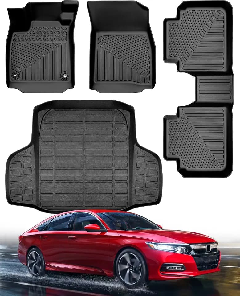 Floor Mats Cargo Liner for Honda Accord 2023-2026(Gasoline & Hybrid)