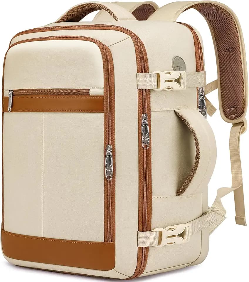 EZUOLA Travel Backpack for Women, Carry On Backpack Flight Approved