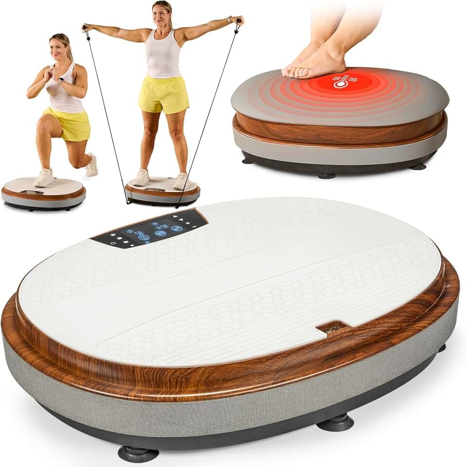 Lifepro RelaxaVibe 4D Vibration Plate Exercise Machine with 60 Speeds
