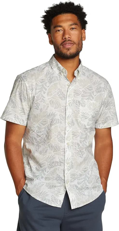 Eddie Bauer Mens Eddie Bauer Printed Baja Shirt