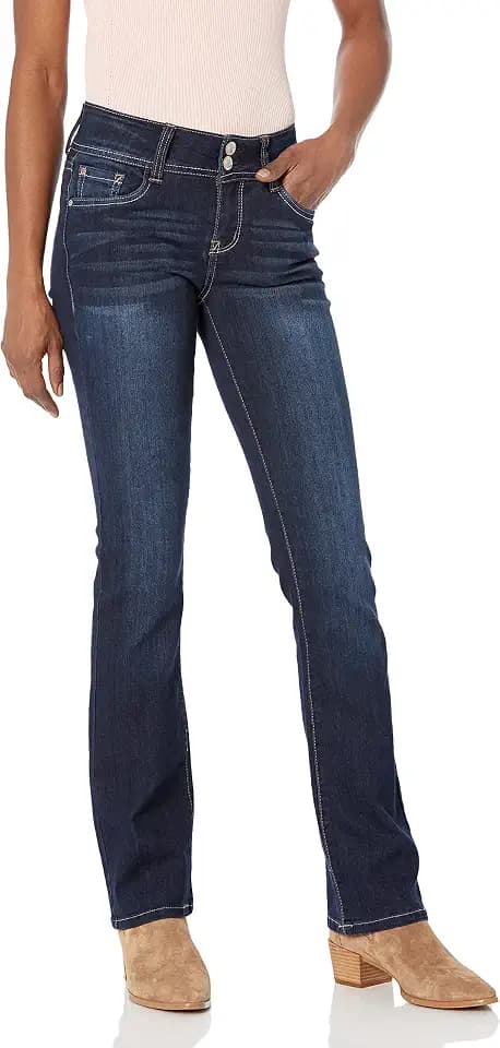 WallFlower Women's Ultra Slim Bootcut Jeans, Sizes 0-17