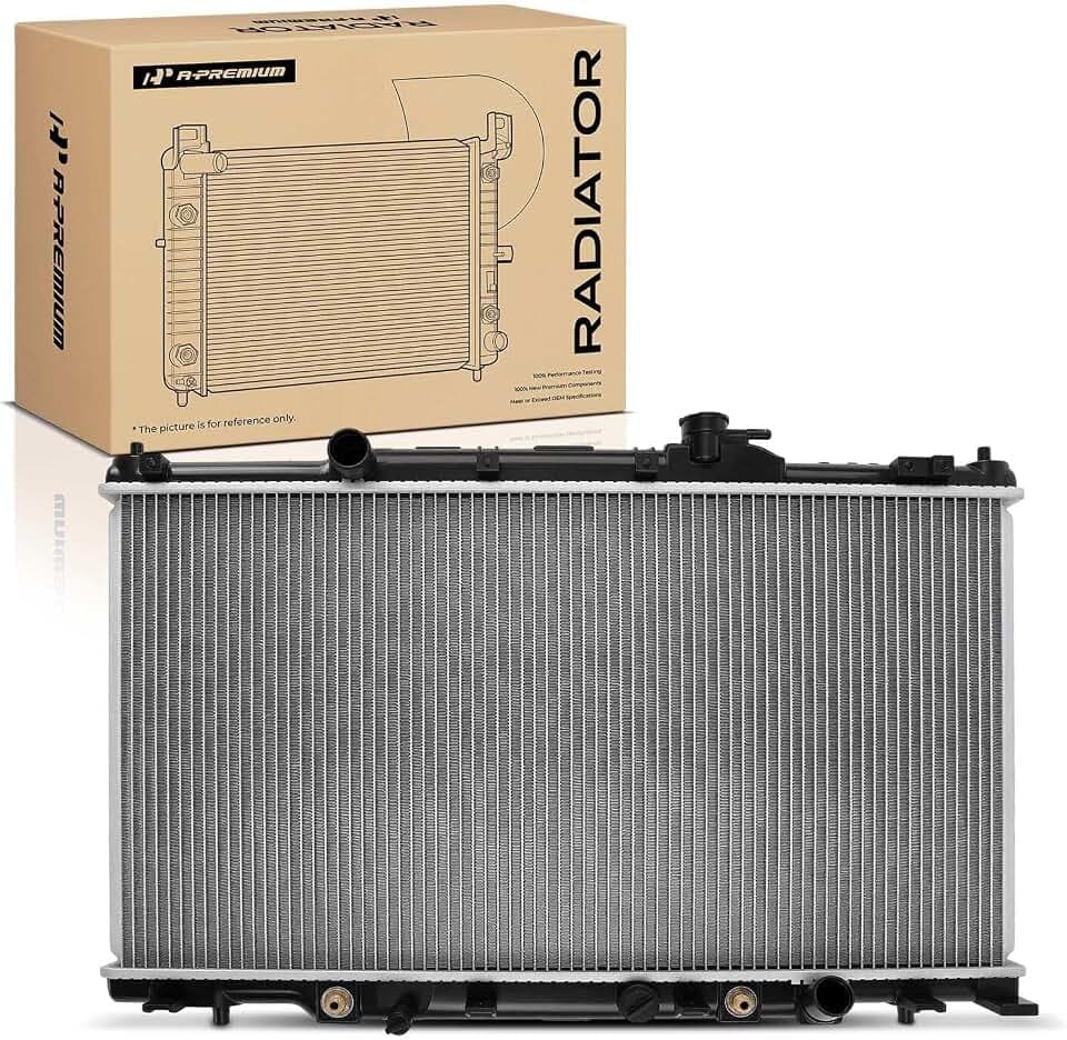 A-Premium Engine Coolant Radiator Assembly with Transmission Oil Cooler
