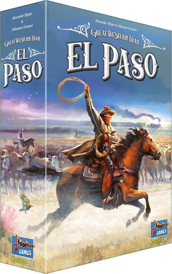 Great Western Trail El Paso Board Game