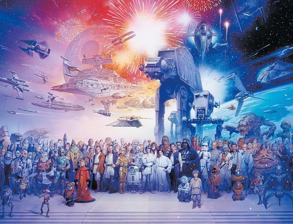 Ravensburger Puzzle Star Wars Universum - 2000 Teile Puzzle für Erwachsene