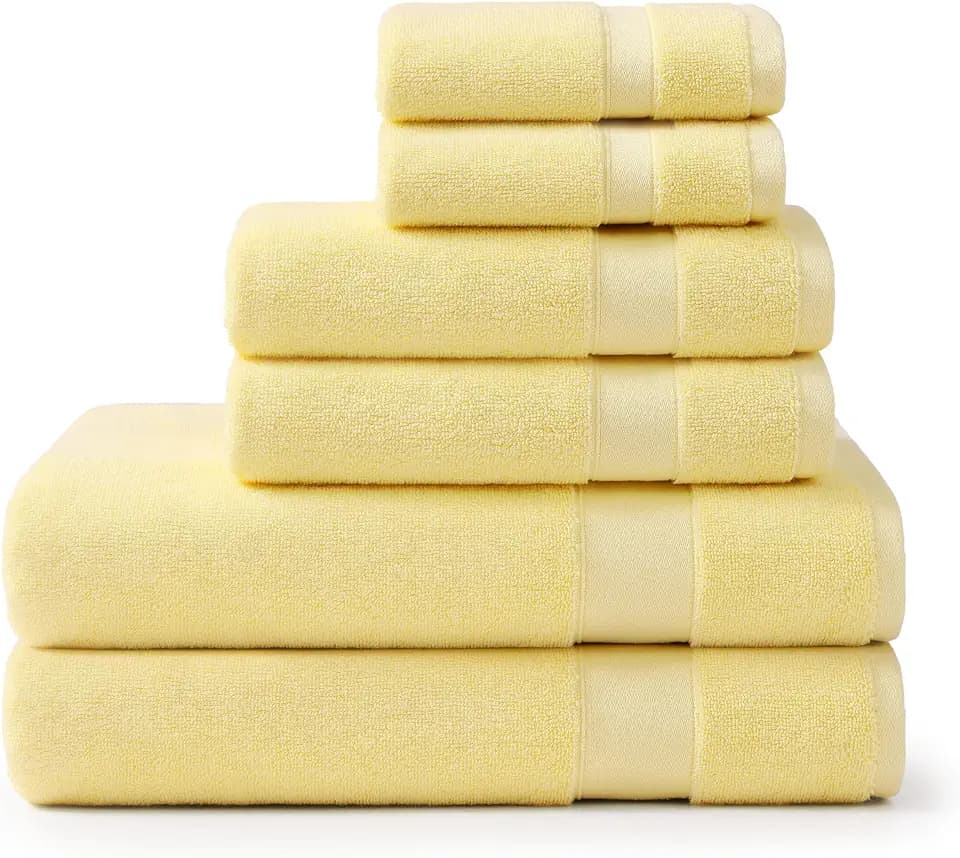Tommy Bahama - Cotton Hand, Fingertip, & Bath Towel Set, 6 Pack Towels