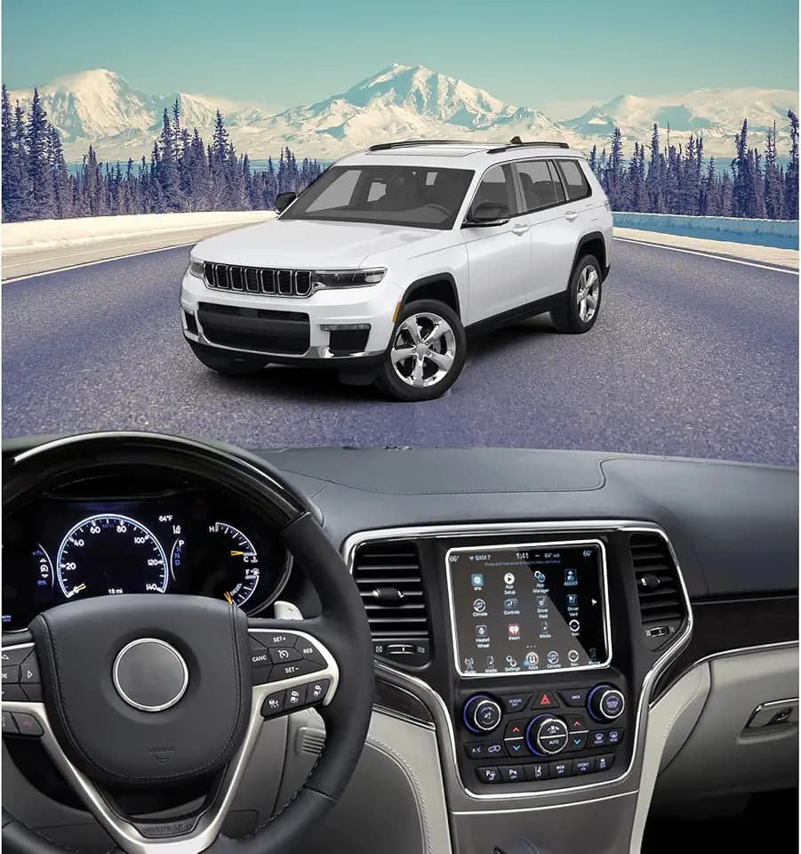 Screen Protector for 2019-2025 Jeep Grand Cherokee Uconnect 8.4”