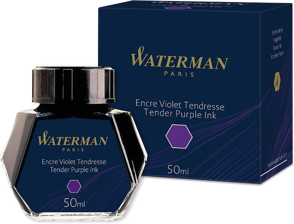 Waterman Füllertinte im Tintenfass | Tender Purple | Tintenflacon mit 50 ml