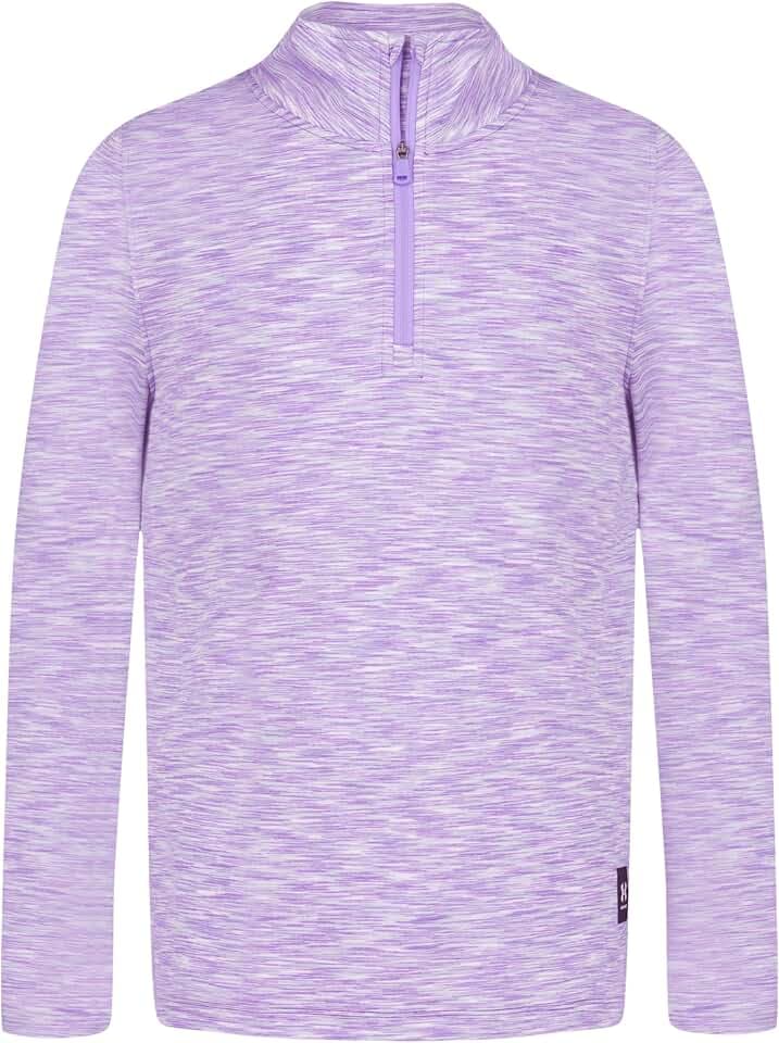 Under Armour Girl's Half Zip Tech Long Sleeve Top, Outdoor Collection