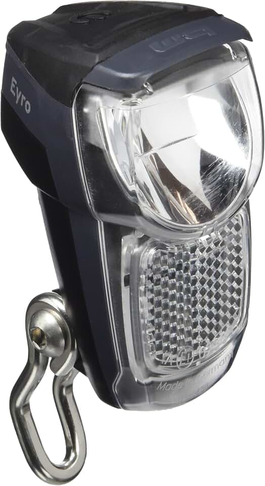Busch & Müller Scheinwerfer Lumotec IQ Eyro Fahrradlicht, Schwarz, 10 x 4 x 3 cm