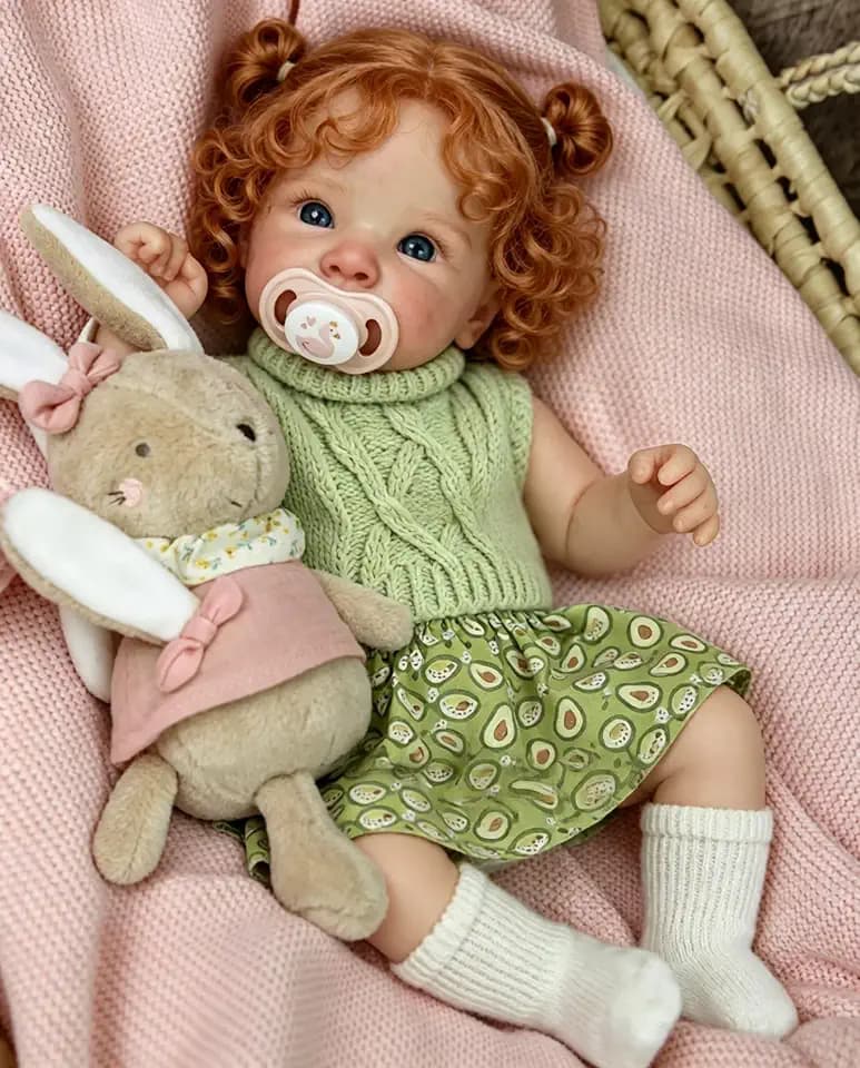 Anano Lebensechte Puppe Mädchen 20 Zoll Reborn Babys Vollsilikon Lebensecht Ganzkörper Silikon Puppen Silikon Mädchen Newborn Baby Vollsilikon Weich Puppe Weichkörper (Modern)