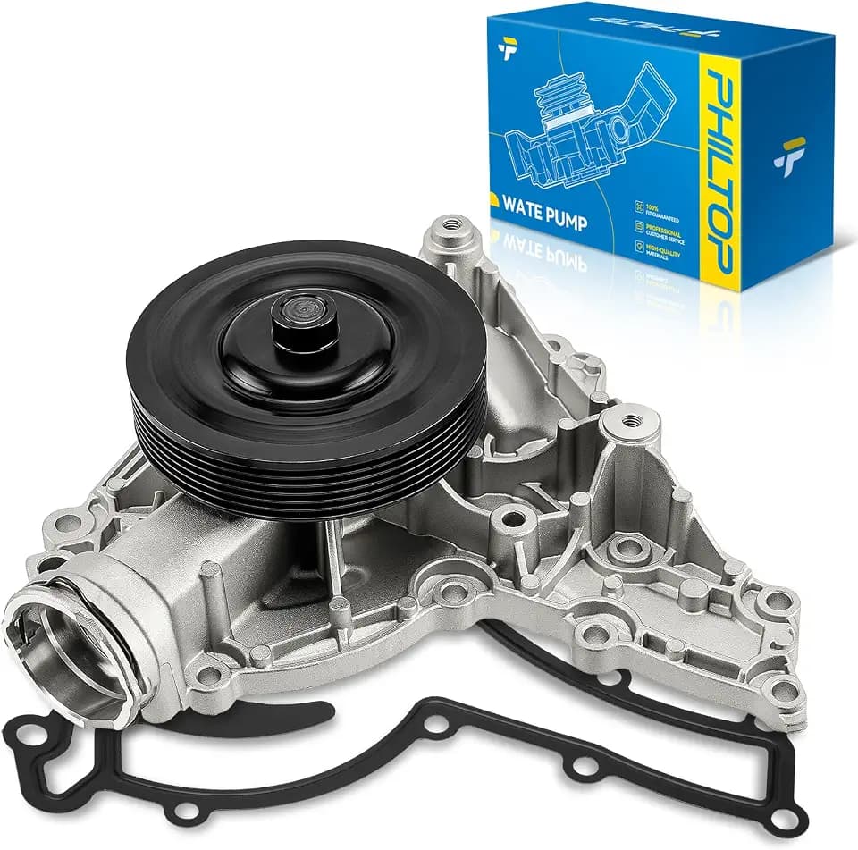 PHILTOP AW6142 Engine Water Pump w/Gasket for E350/ML350 2006-2011 3.5L