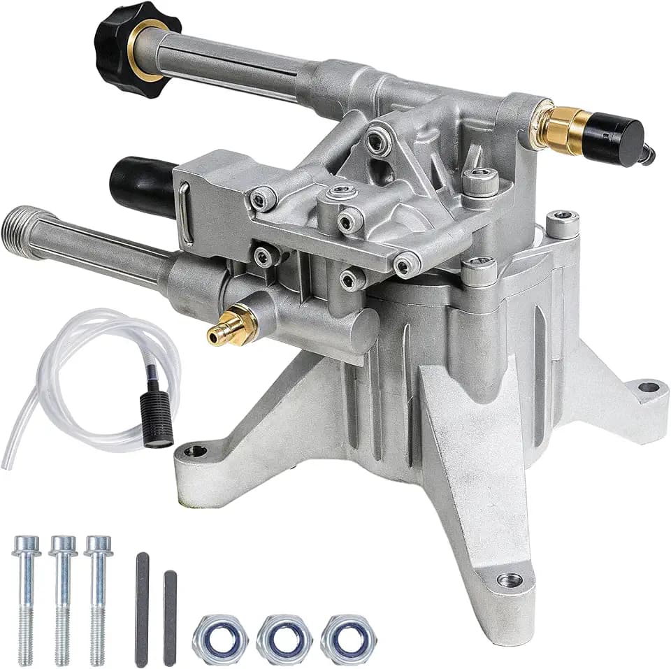 Hourleey 7/8" Shaft Vertical Pressure Washer Pump, 3000PSI 2.5GPM, Replacement Washer Pump, Compatible with Brute, Craftsman, Homelite