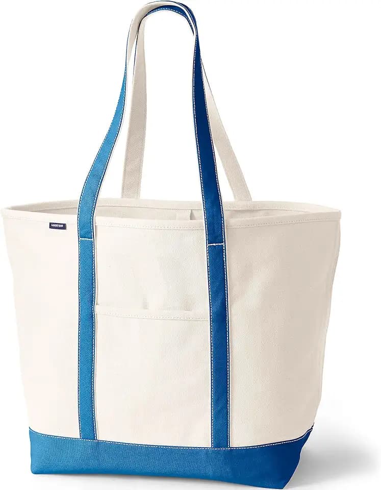 Lands' End Open Canvas Tote