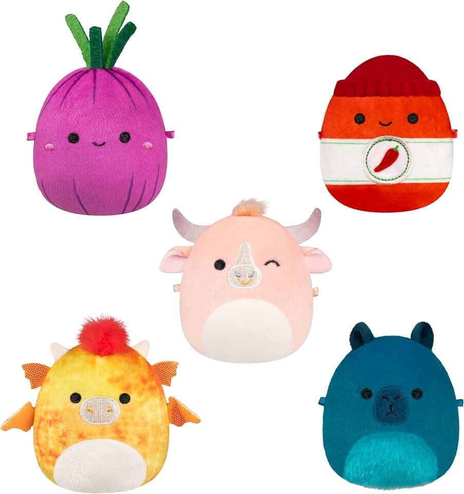 Squishmallows Original Micromallows Plush 5-Pack