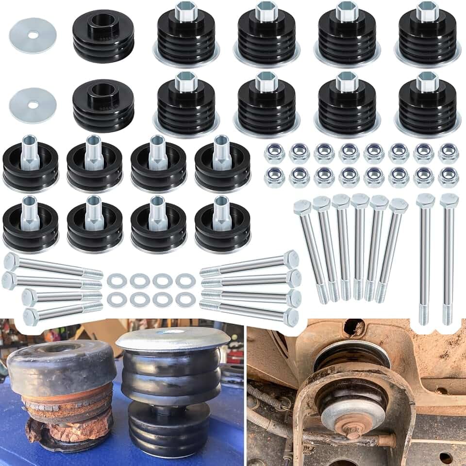 KF04058BK Body Mount Bushing Kit for Ford F250 F350 Super Duty1999-2007