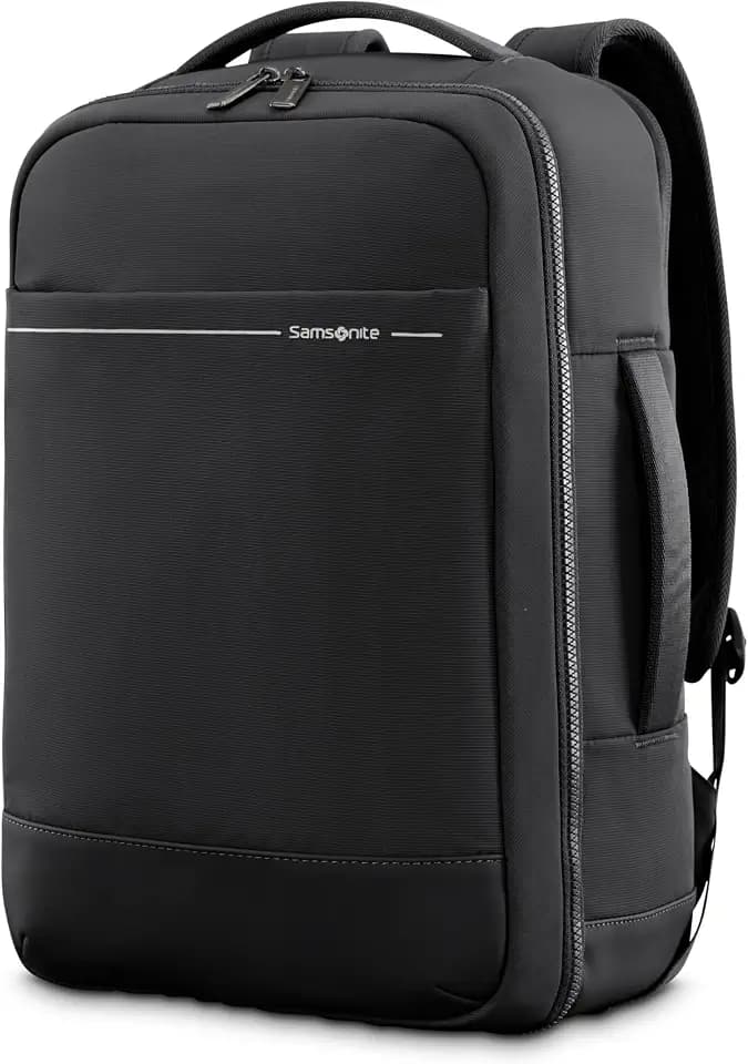 Samsonite Better Than Basic Travel Backpack - Lightweight Carry On Backpack Sized To Fit Under Most Airline Seats - Black