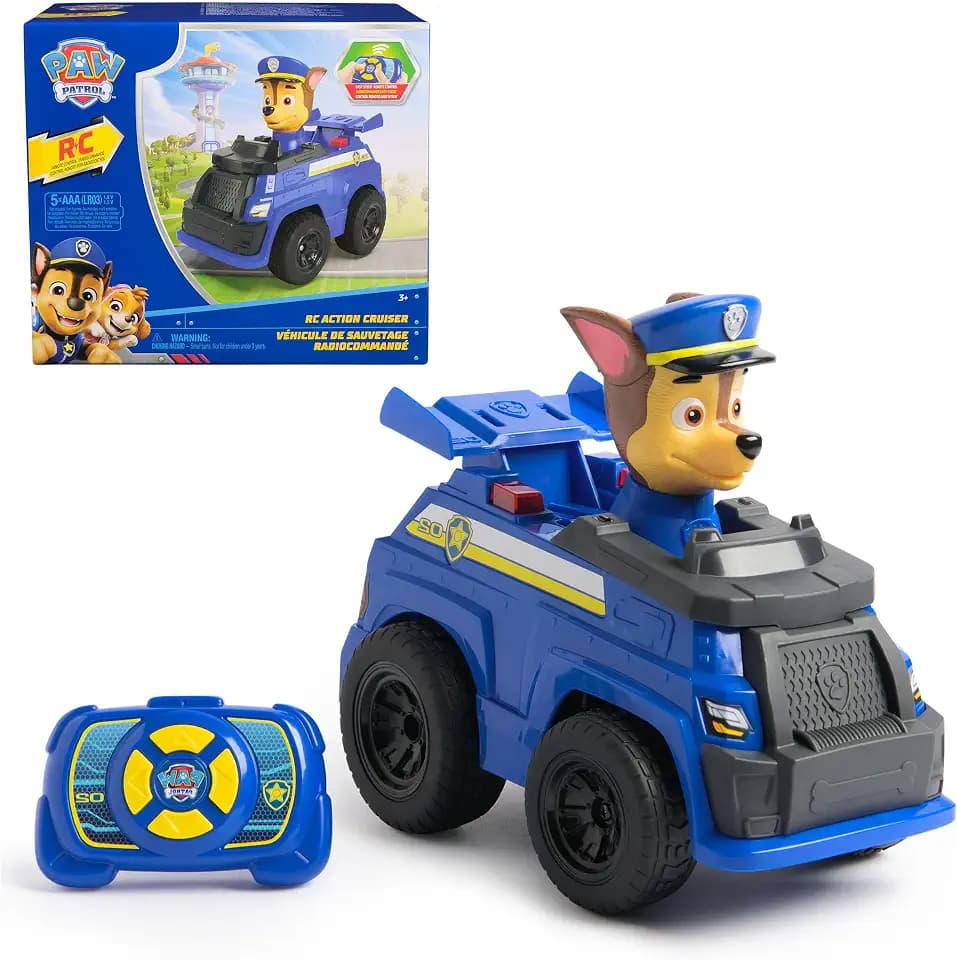 Paw Patrol Chase RC Action Cruiser Remote Control Car Vehicle Toy