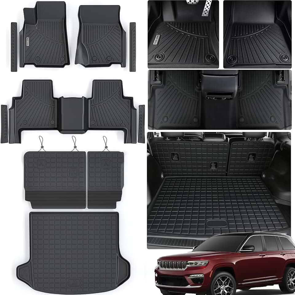 Floor Mats for Jeep Grand Cherokee WL 2022-2027(Include 4xe / No Fit L)
