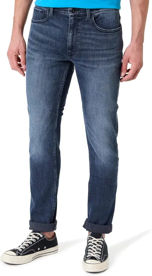 HUGO Extra Slim-fit Jeans Aus Dunkelblauem Stretch-Denim