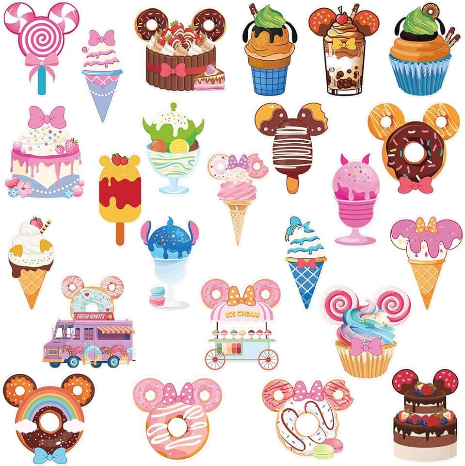 RiVolTa Mouse Cruise Door Magnets - 24 Pcs Cute Mice Decorations Magnets