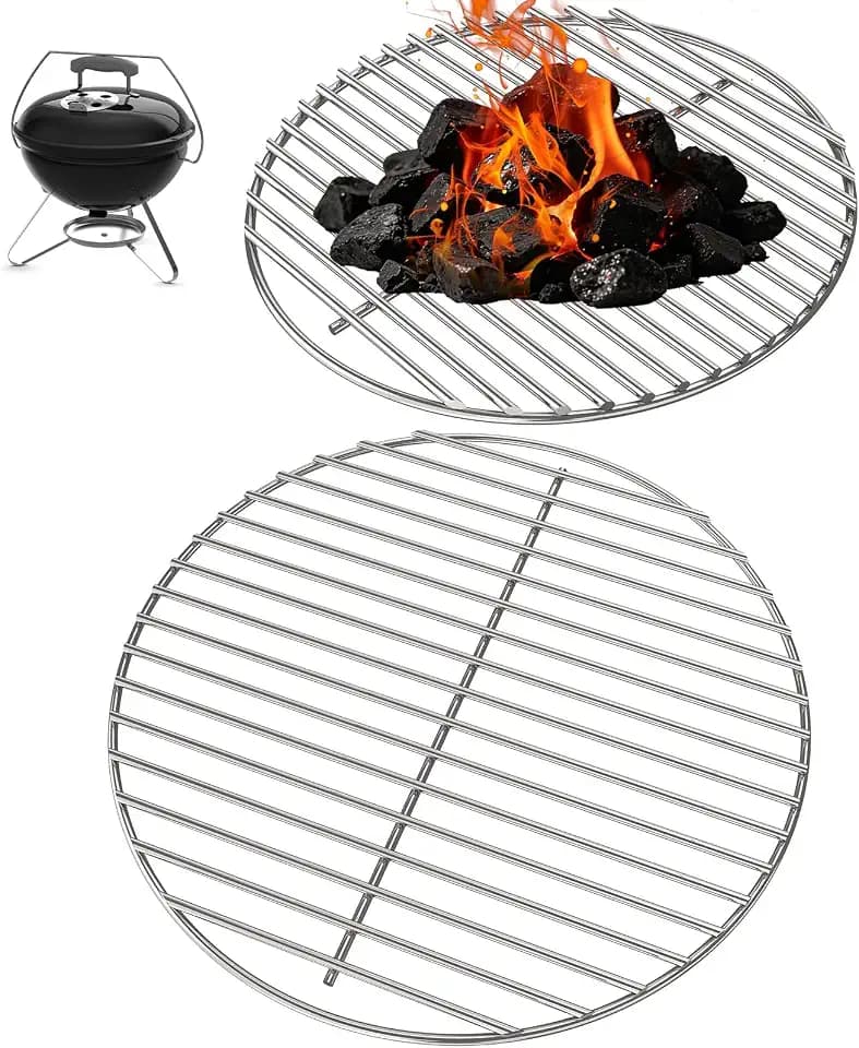 Grill Grate Kit for Weber 14" Smokey Joe Accessories, Replaces 7431/7439