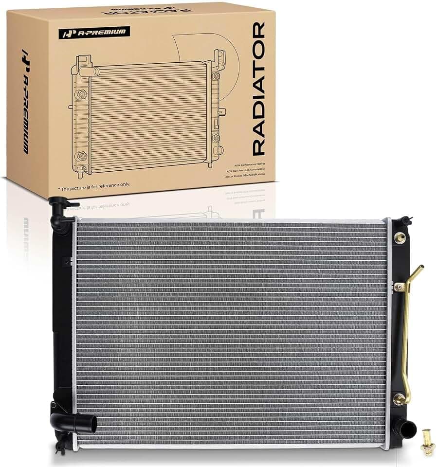 A-Premium Engine Coolant Radiator Assembly with Transmission Oil Cooler