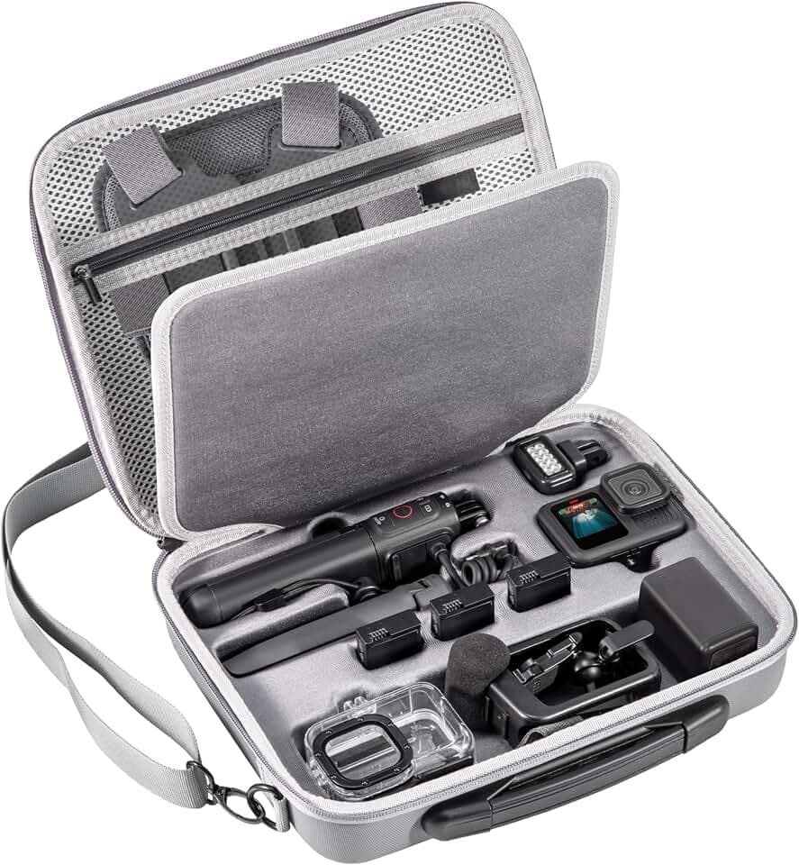 Carrying Case for GoPro Hero 13 12 Lit Hero 4K Case Travel Bag Accessories