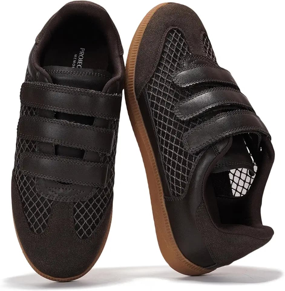 Fashion Sneakers for Women Stylish Womens Shoes with Adjustable Strap